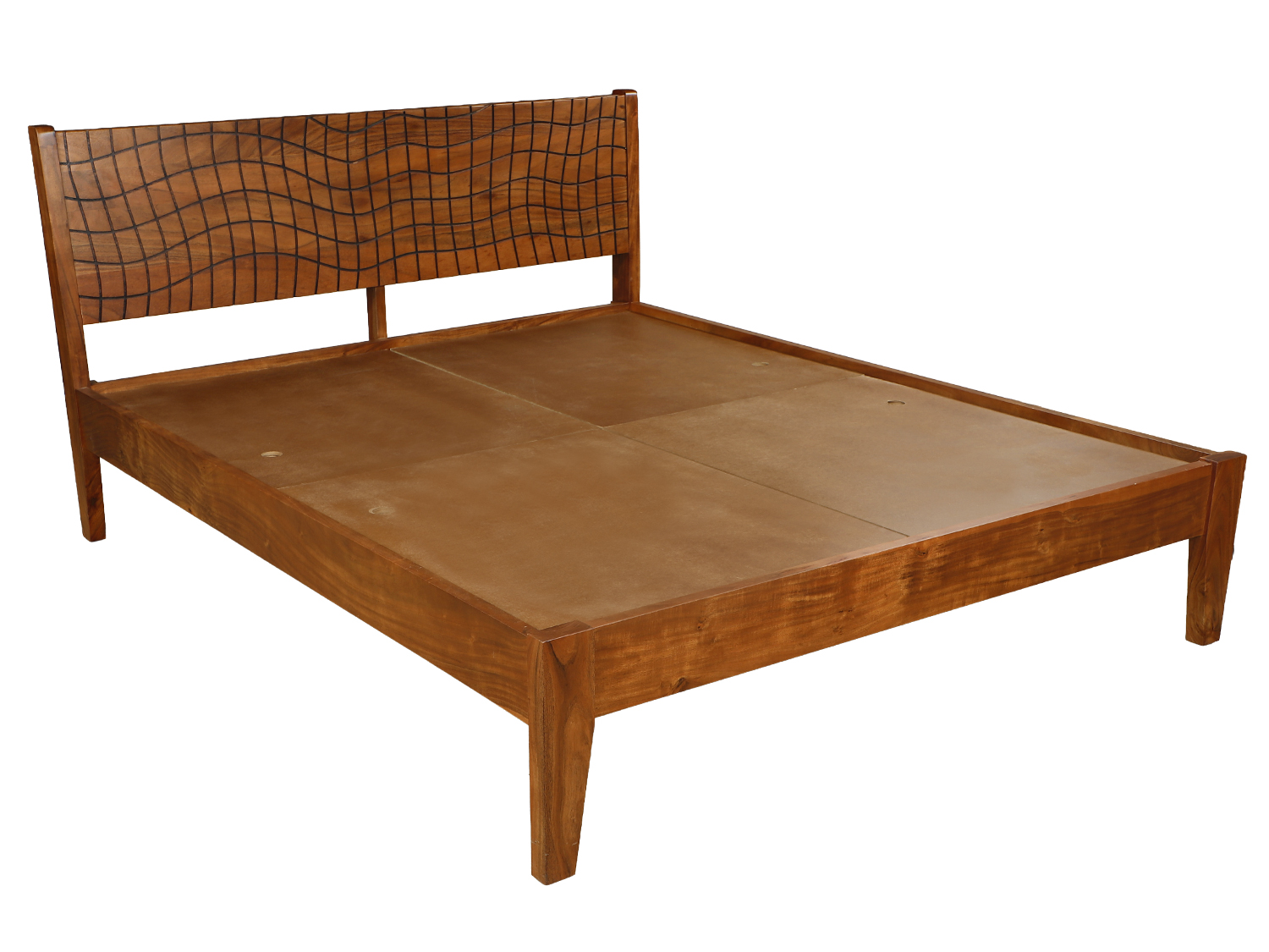 Loma Solid Wood Queen Bed on rent in Pune from Bhadepay - image 3