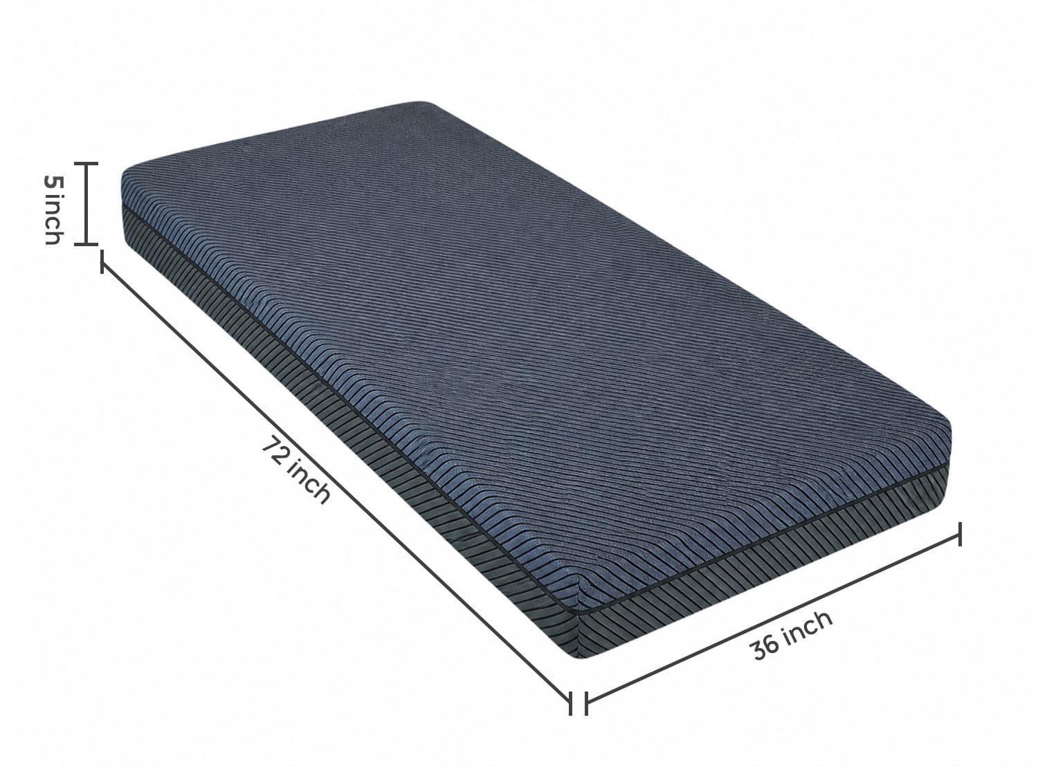Premium Single Bed Mattress Bonded Foam | 5 Inch available on rent from Bhadepay in Pune - image 2