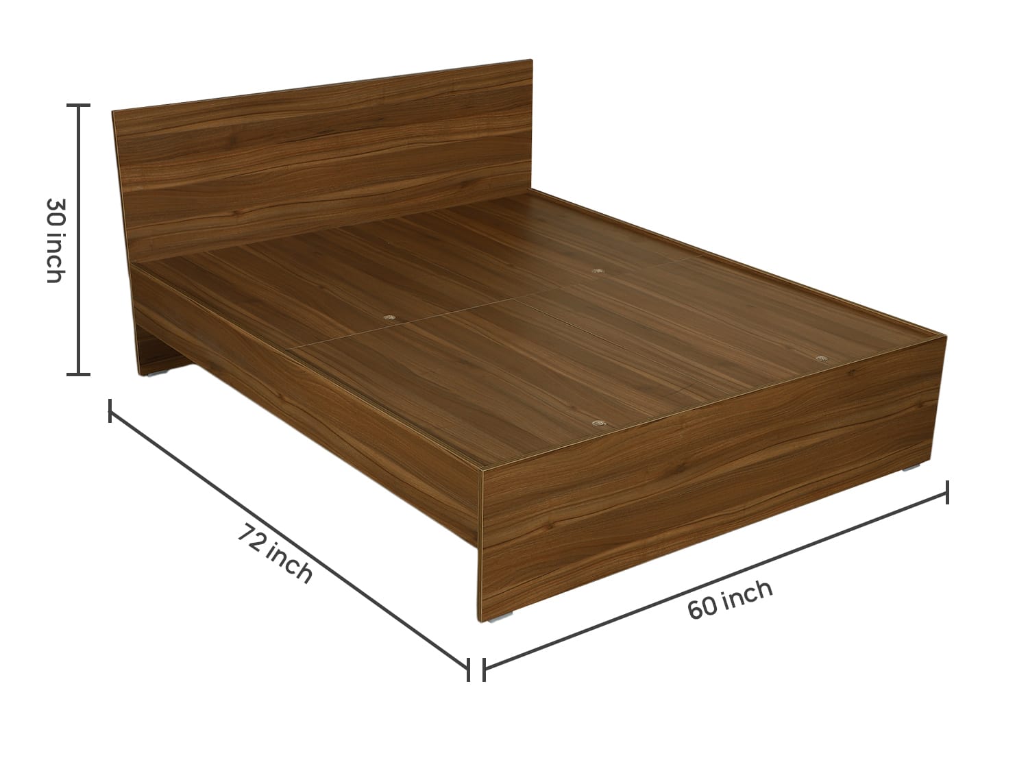 Oslo Queen Size Bed available on rent from Bhadepay in Pune - image 2