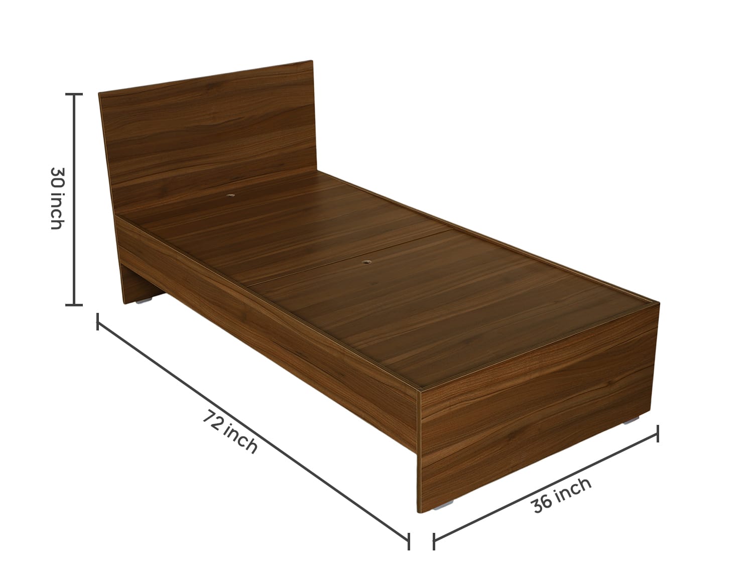 Oslo Single Bed available on rent from Bhadepay in Pune - image 2