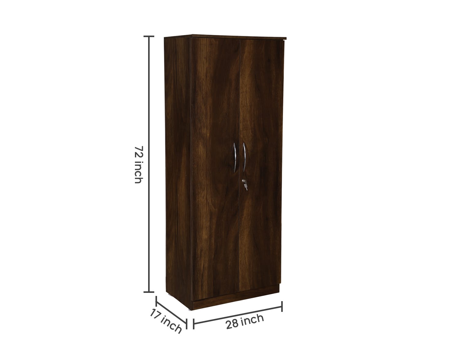 Rent Double Door Wardrobe (Wooden) from Bhadepay - image 2